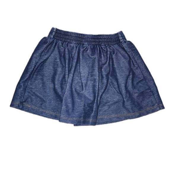 Old NAVY Blue Jean-Look Skort - Picture 3 of 4